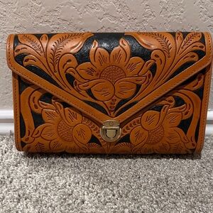 Myra CIRCE HAND-TOOLED BAG